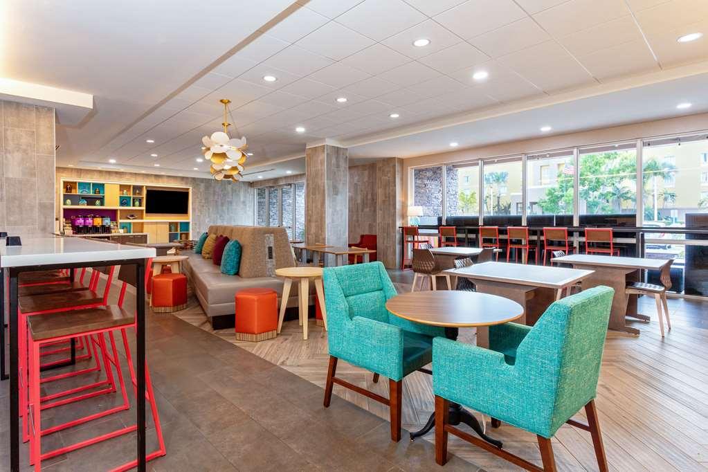 פורט פירס Home2 Suites By Hilton Ft Pierce I-95 מסעדה תמונה